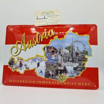 Picture of Blechschild Austria
