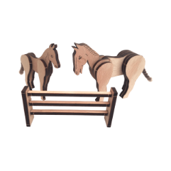 Picture of 3003 Pferd mit Fohlen