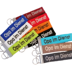 Bild von Verschiedene Schlüsselanhänger aus Gurtband - ENE24