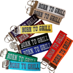 Bild von Verschiedene Schlüsselanhänger aus Gurtband - ENE24