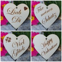 Picture of Holzanhänger Herz