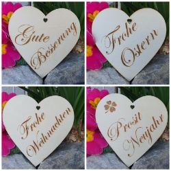 Picture of Holzanhänger Herz