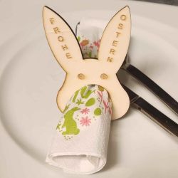 Picture of Osterhase Schokokugel-/Serviettenhalter