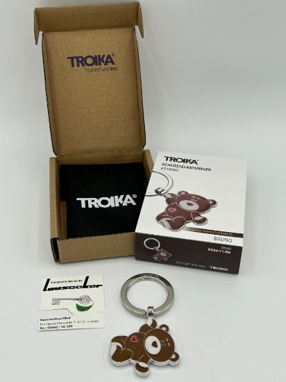 Bild von Schlüsselanhänger Teddy Bär Bruno Troika