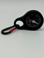 Bild von Kompass mit Karabiner Schlüsselanhänger Troika