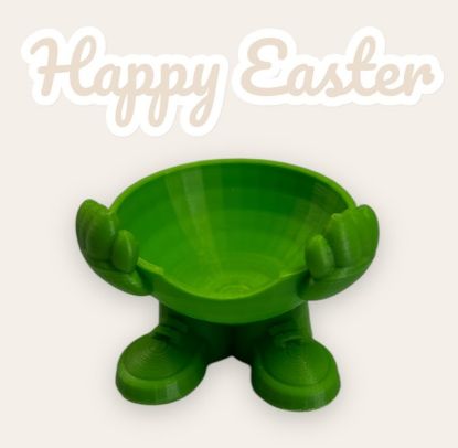 Bild von Lustiger Eierbecher in Grün