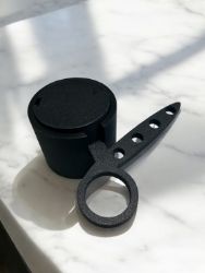 Bild von Mundstückhalter für 4 Mundstücke, 1 Schalldämpfer und Getränkehalter