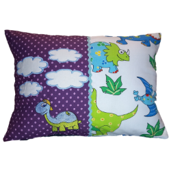 Bild von Personalisierbares Geburtskissen - Dinowelt