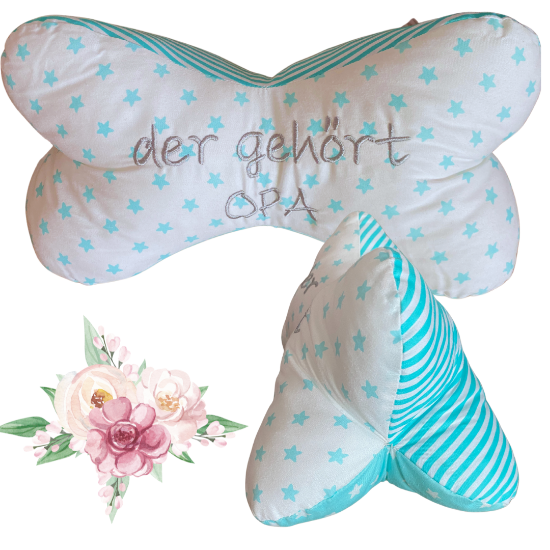 Bild von Leseknochen „Der gehört Opa“ – Entspannung mit Ansage