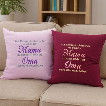Bild von Wunderschönes Kissen Mama/Oma