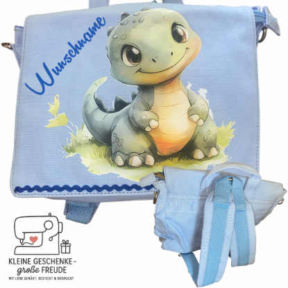 Bild von Kindergartenrucksack "Dino"