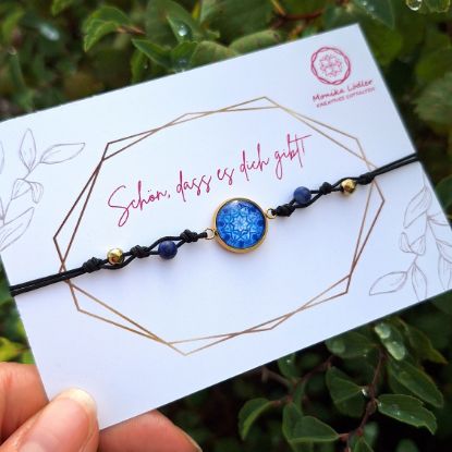 Bild von GoodVibes - Armband mit Fassung Edelstahl goldfarbig