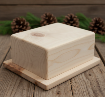 Picture of Zirbenholz Butterdose 