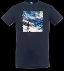 Bild von Tshirt- Ski fahren Austria