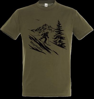 Picture of Tshirt- Skifahrer Mayrhofen